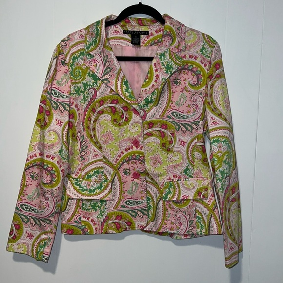Larry Levine Women’s Stretch Colorful Jacket Blazer A936 - Picture 1 of 5